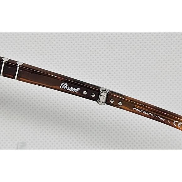 Persol 714SM Steve McQueen 096/56 Folding Sunglasses Blue Lens 54mm Italy - Picture 10 of 16